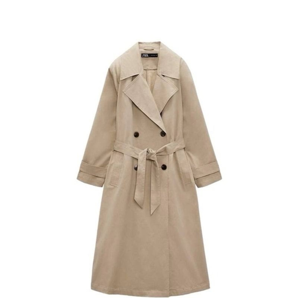 Zara trench coat size small